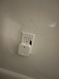 Broken outlet cover