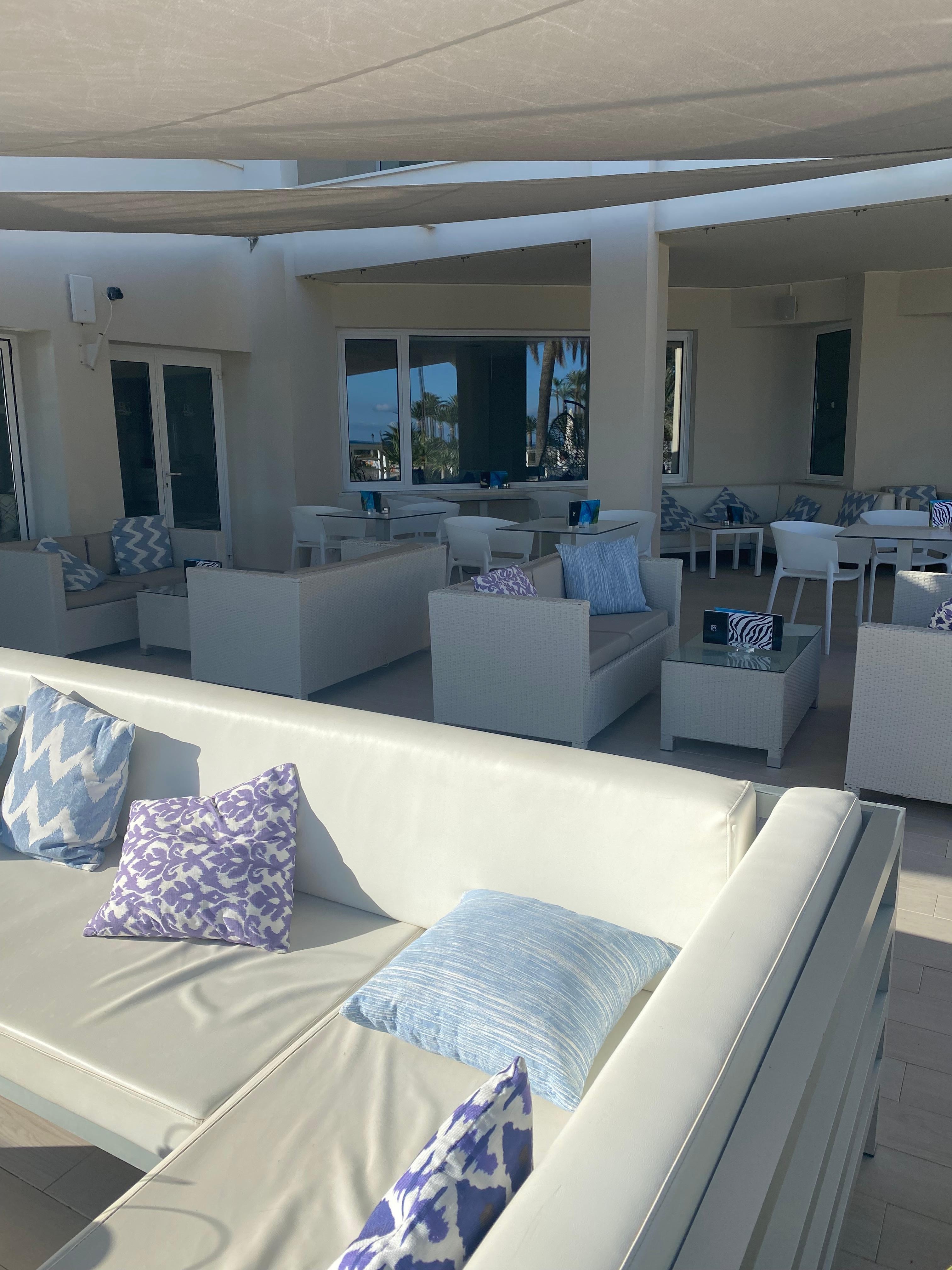 Terrasse face à la ler