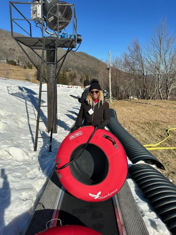 Hawksnest Snow Tubing