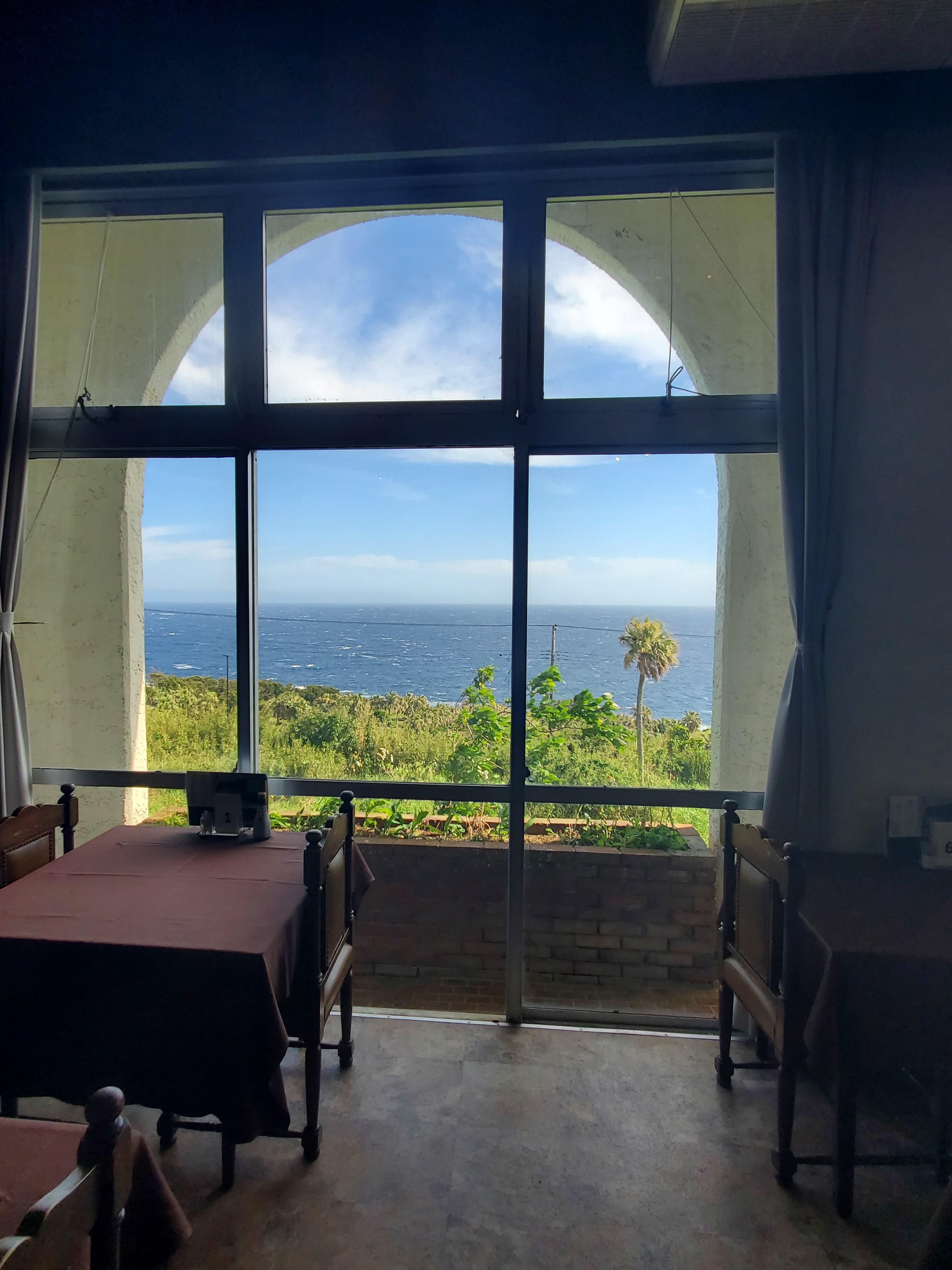 View from restaurant 