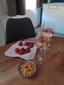 Relaxing in the apartment