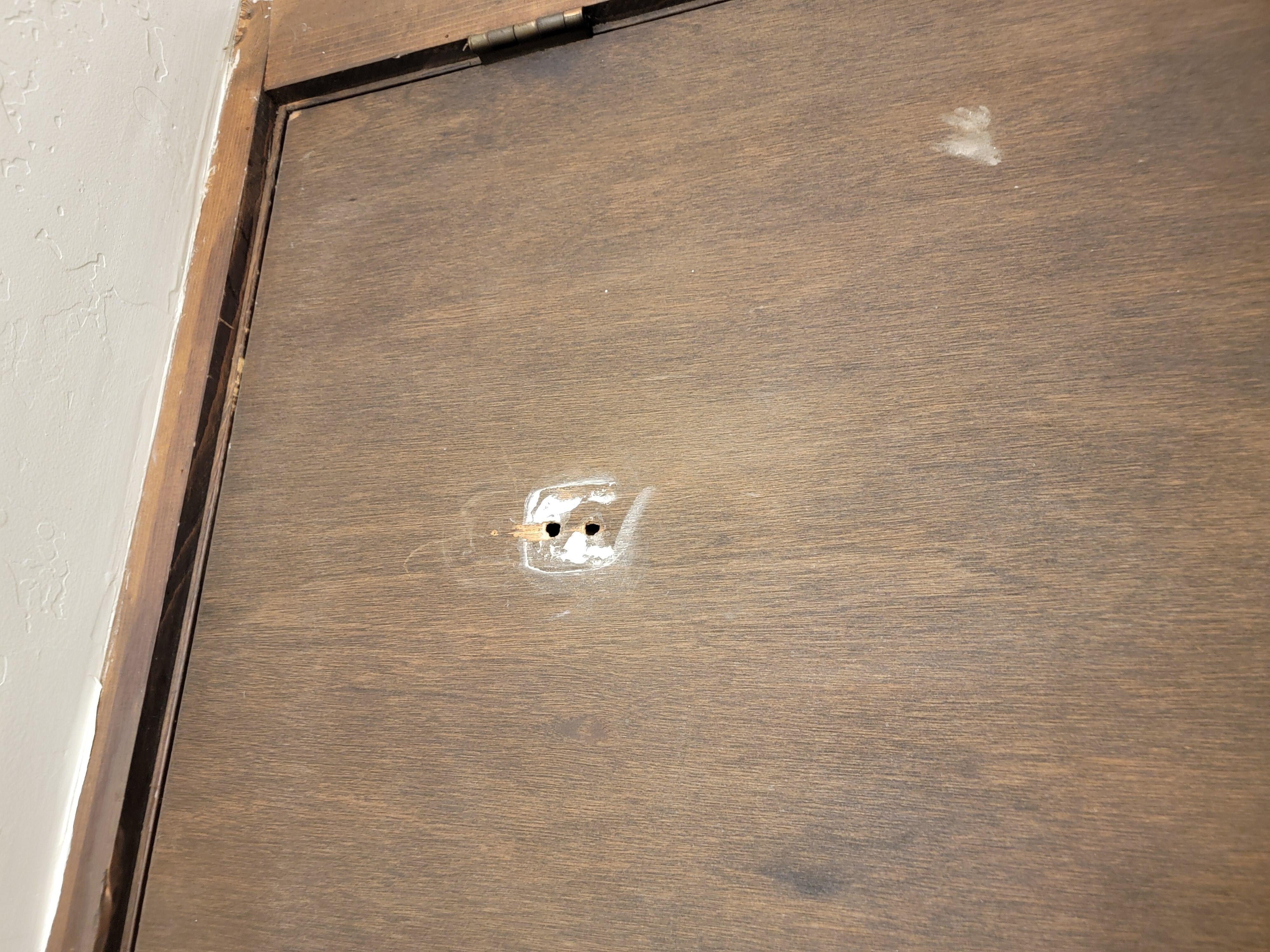 Broken and outdated doors.