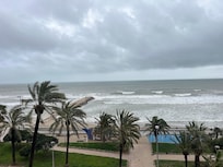 This was the view from our balcony.