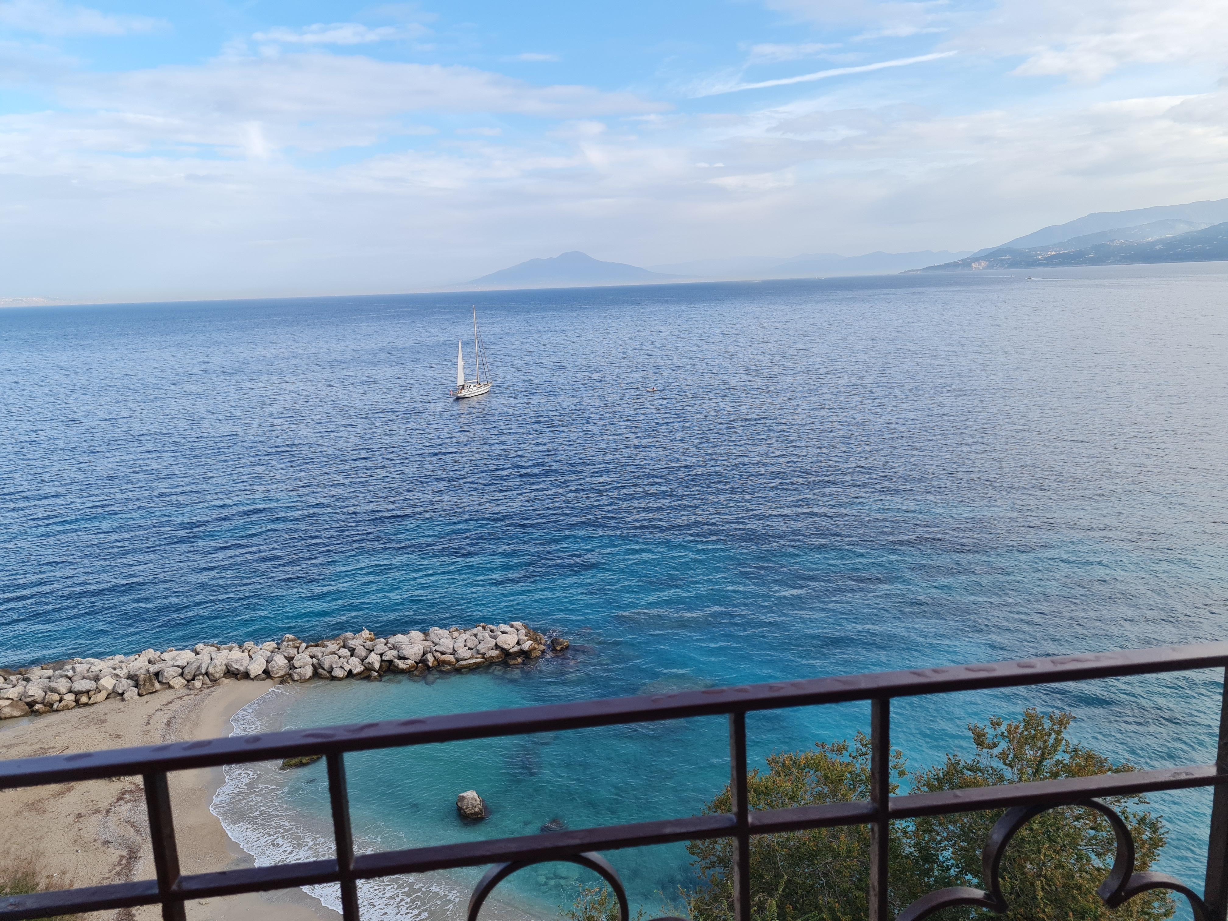 View from our balcony 