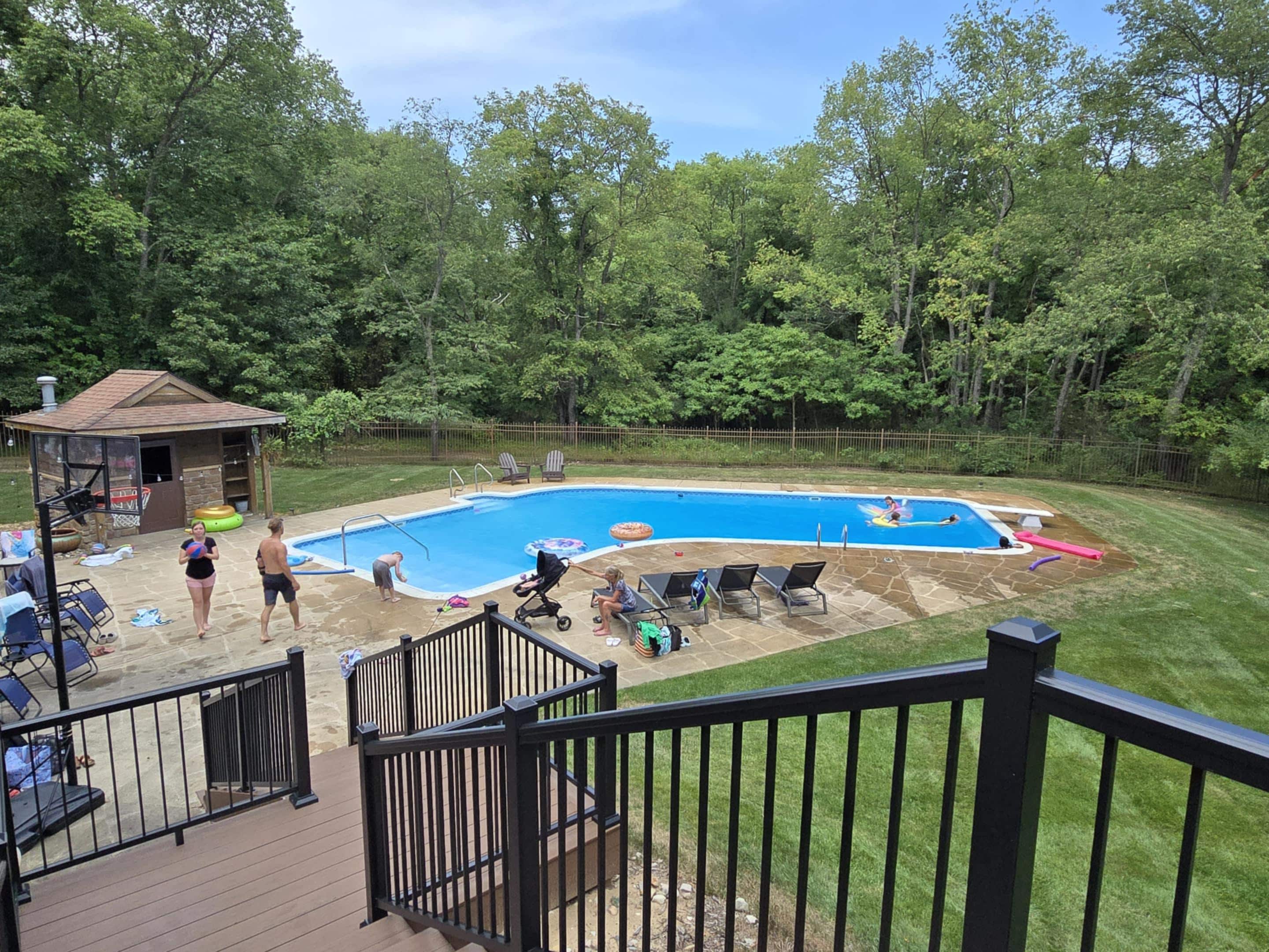 View from the upper deck