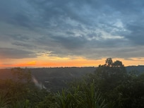 Views from bungalow balcony