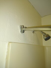 Shower curtain rod broken