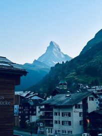 Balcony view of the Matterhorn