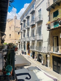 View from the balcony