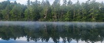 From the dock looking across the lake