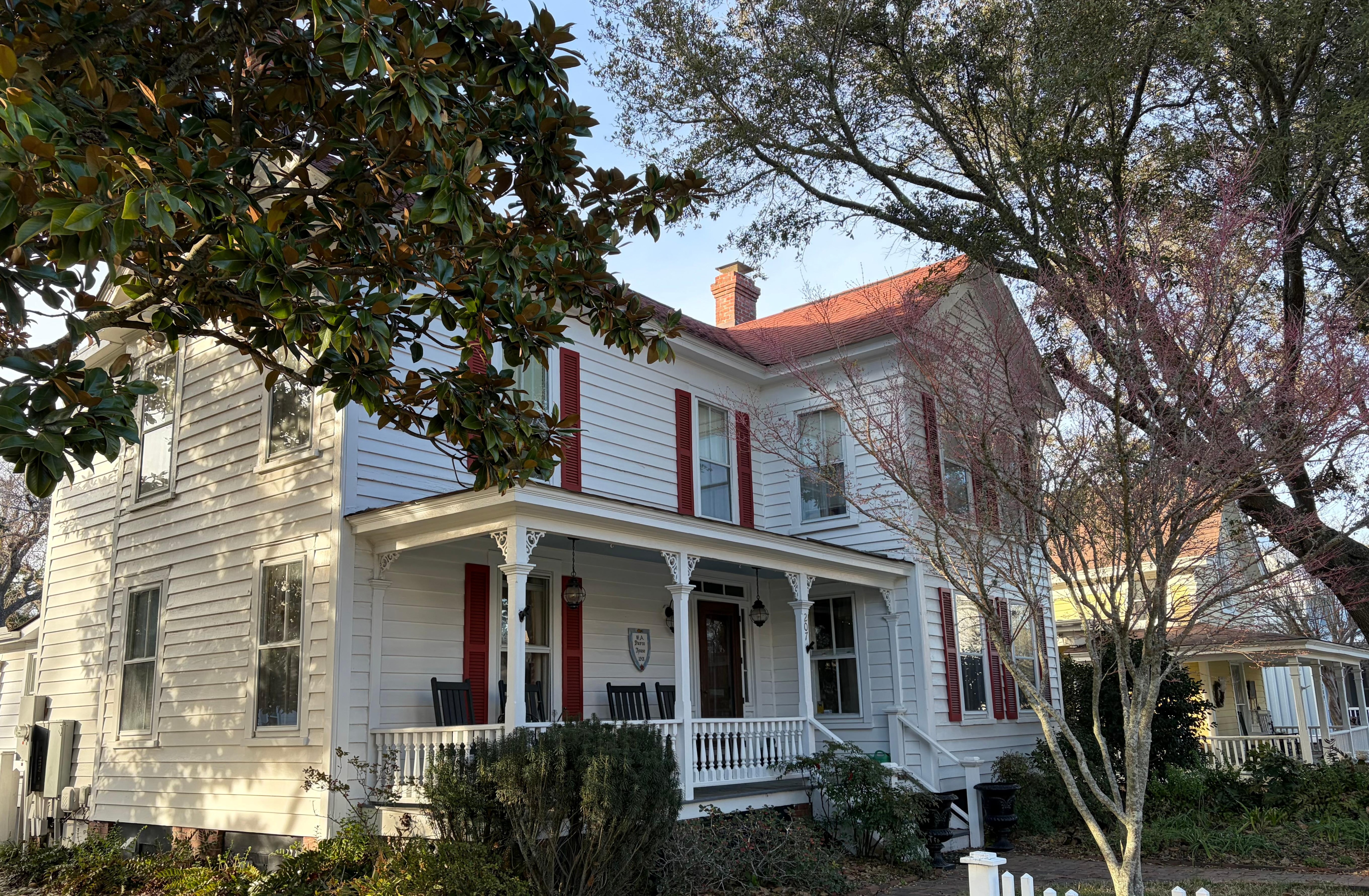 Loved strolling by the beautiful historic houses