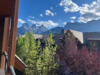 View from balcony.