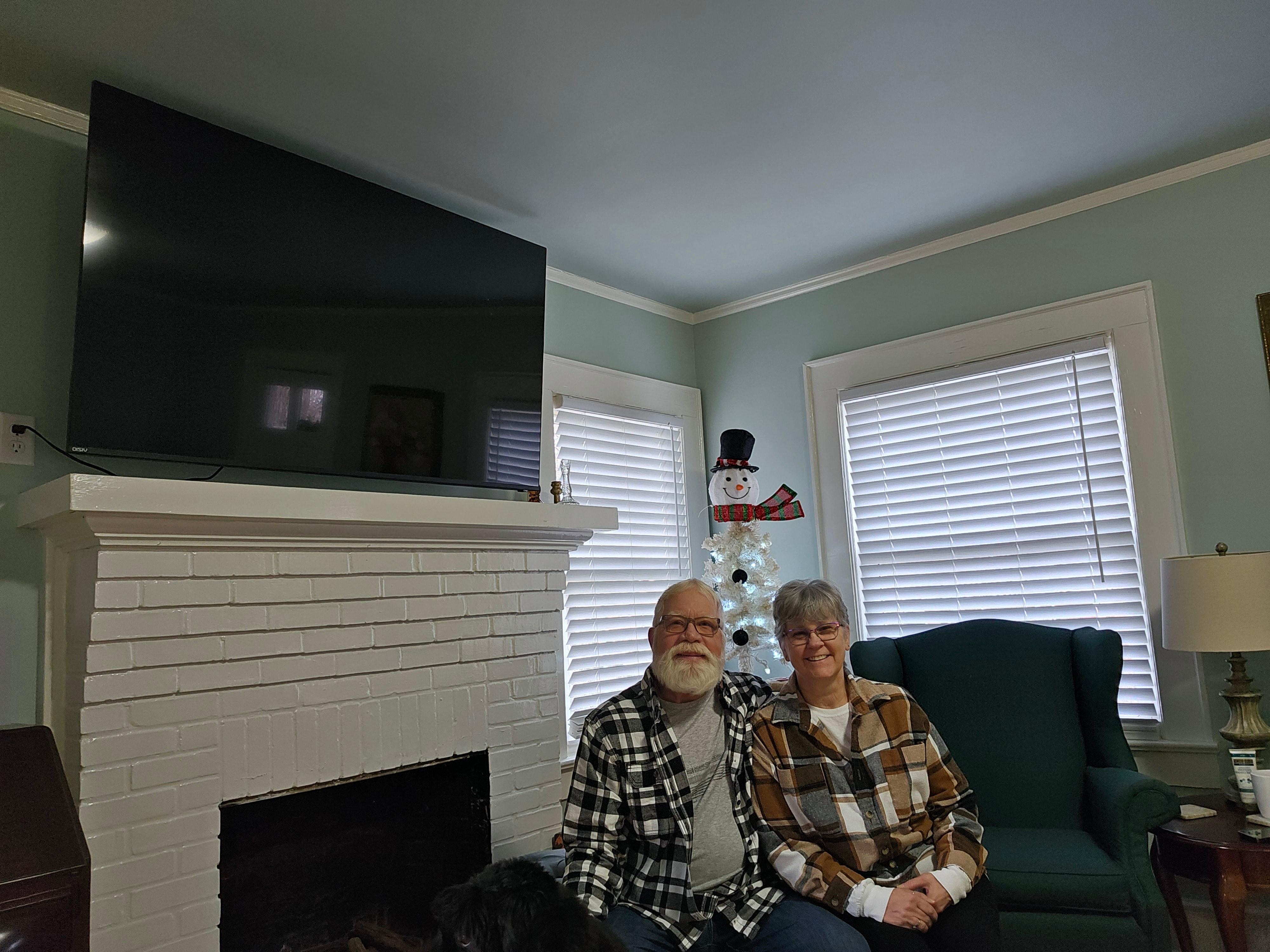 A little Christmas cheer.