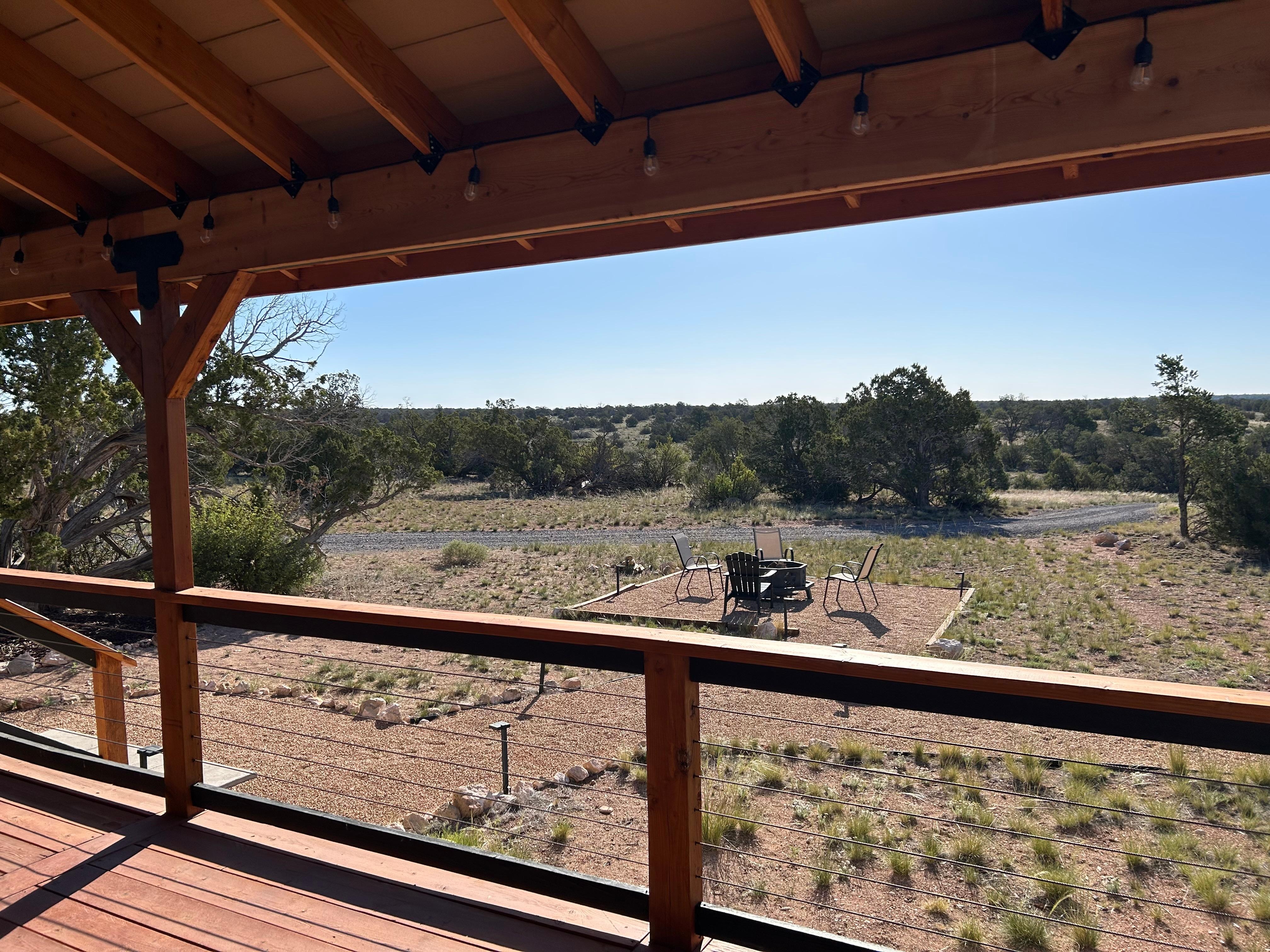 Quiet, peaceful view from front porch