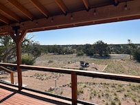 Quiet, peaceful view from front porch