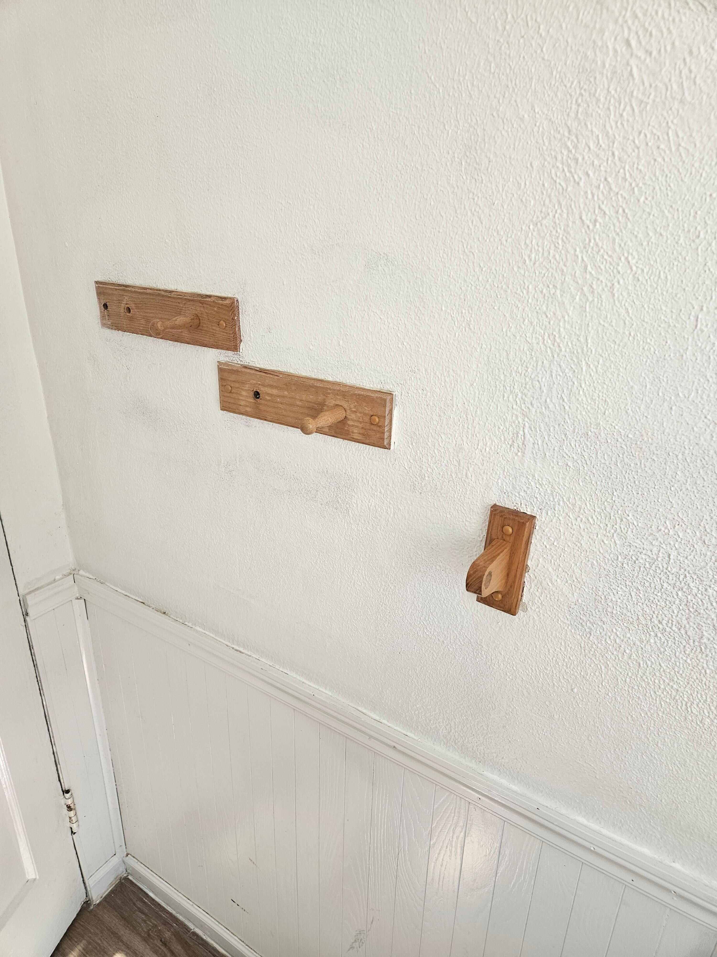 Missing and broken towel racks