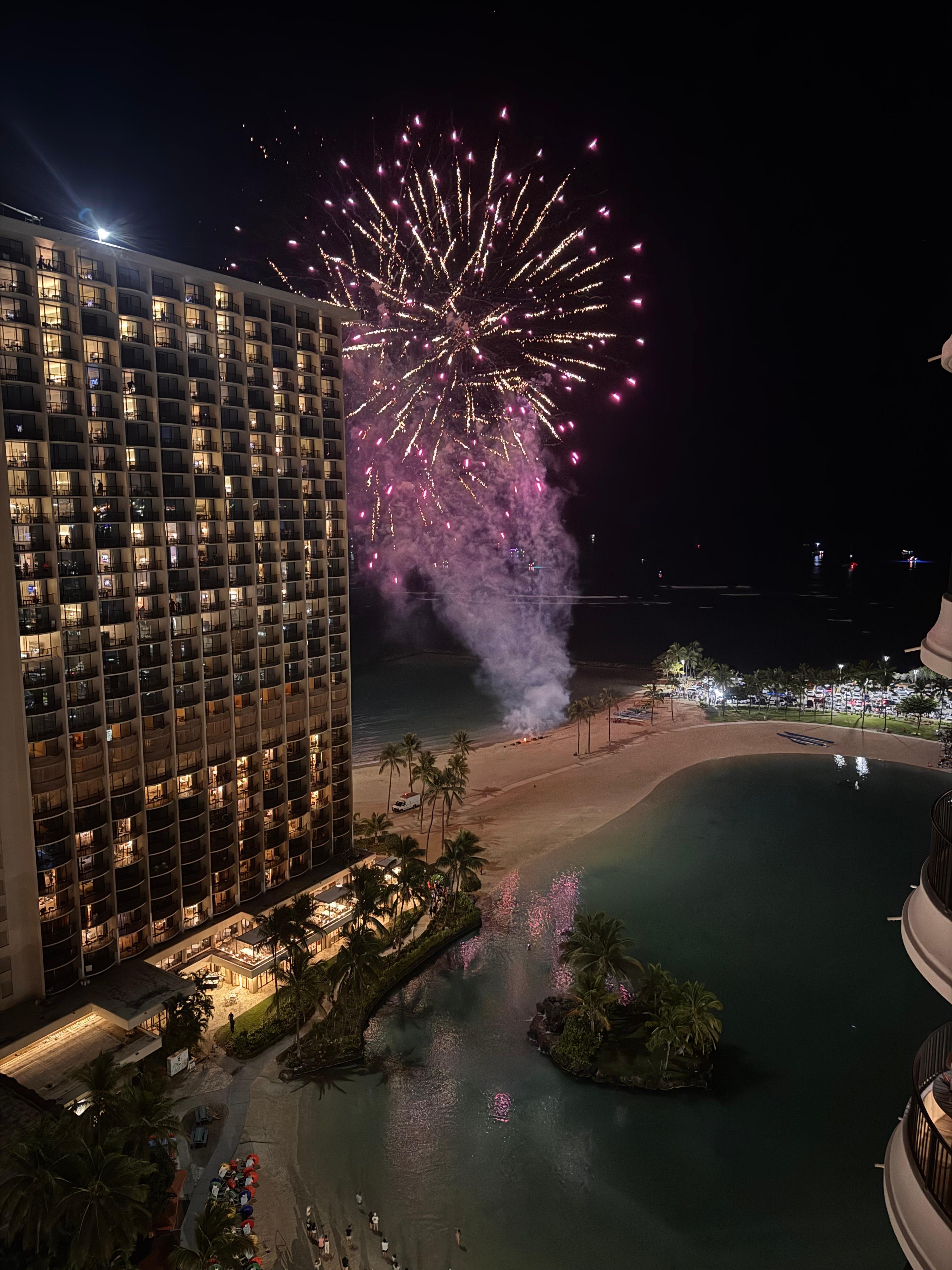 Friday night fireworks