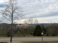 View of Sight & Sound Theater from hotel