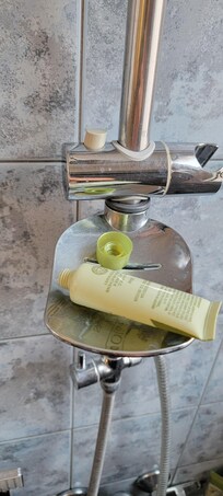 Things left in shower when we arrived