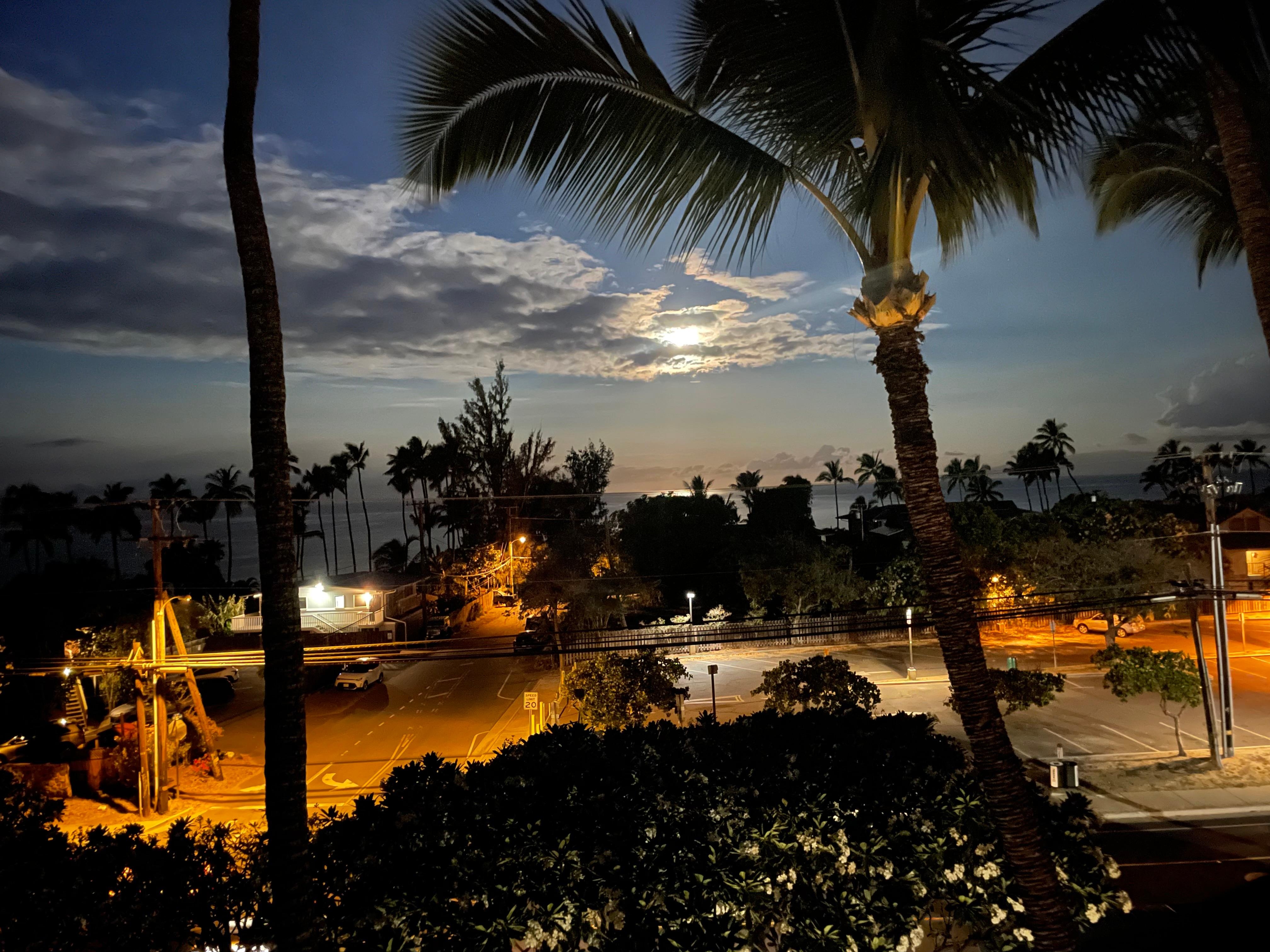 View from the balcony of our condo. 