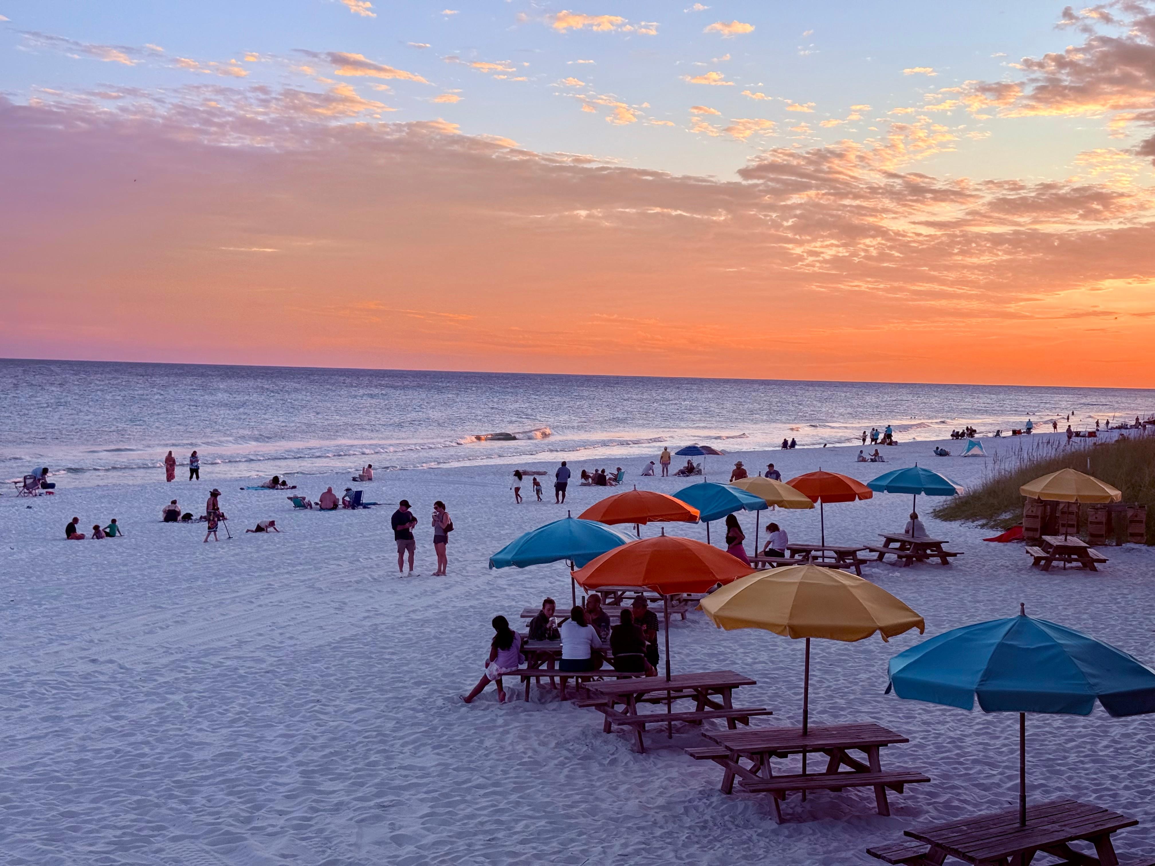 Sunset at Pompano Joe’s
