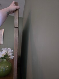 2nd unsecured big mirror
