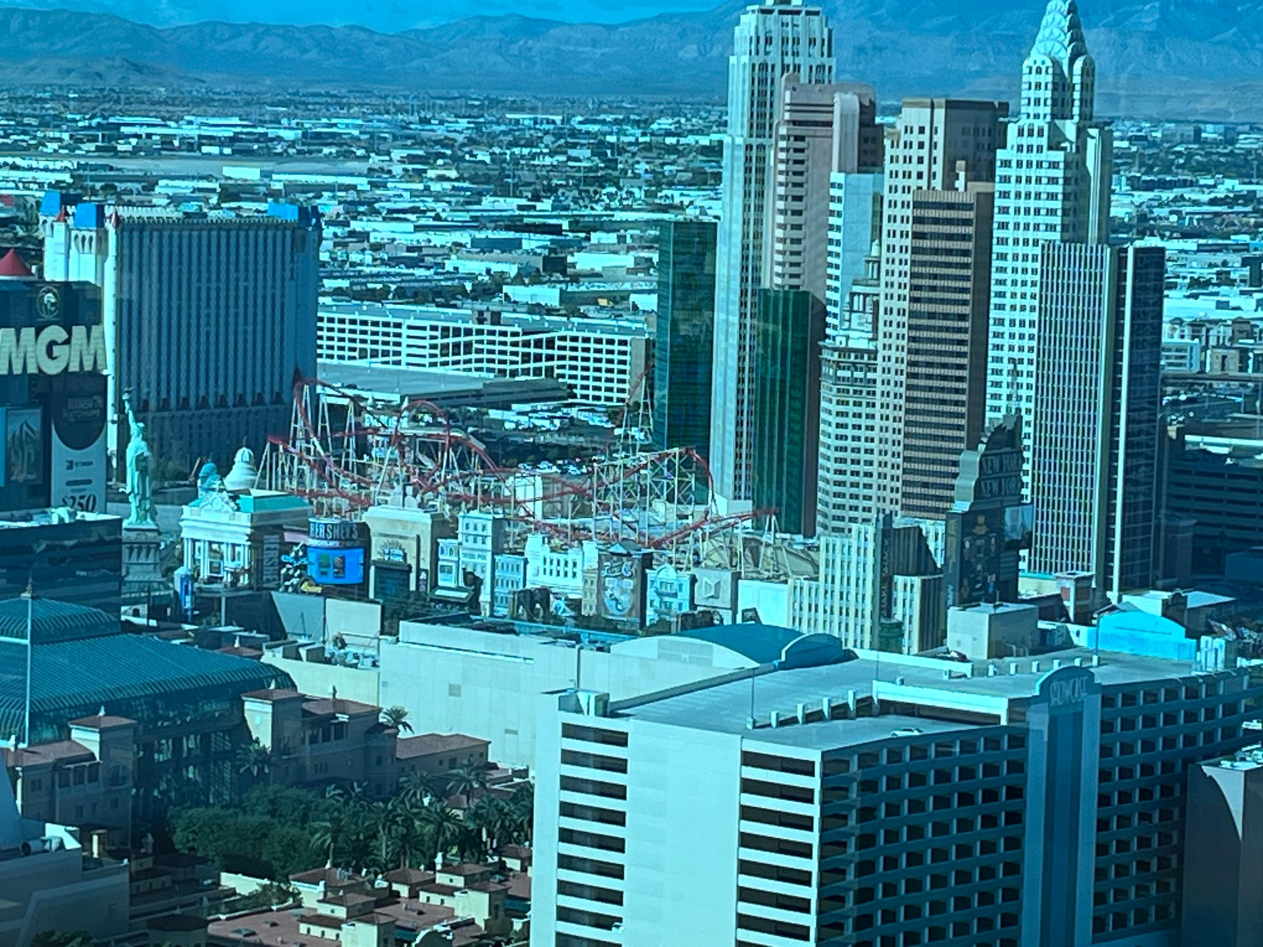 The view from our room ! Beautiful!