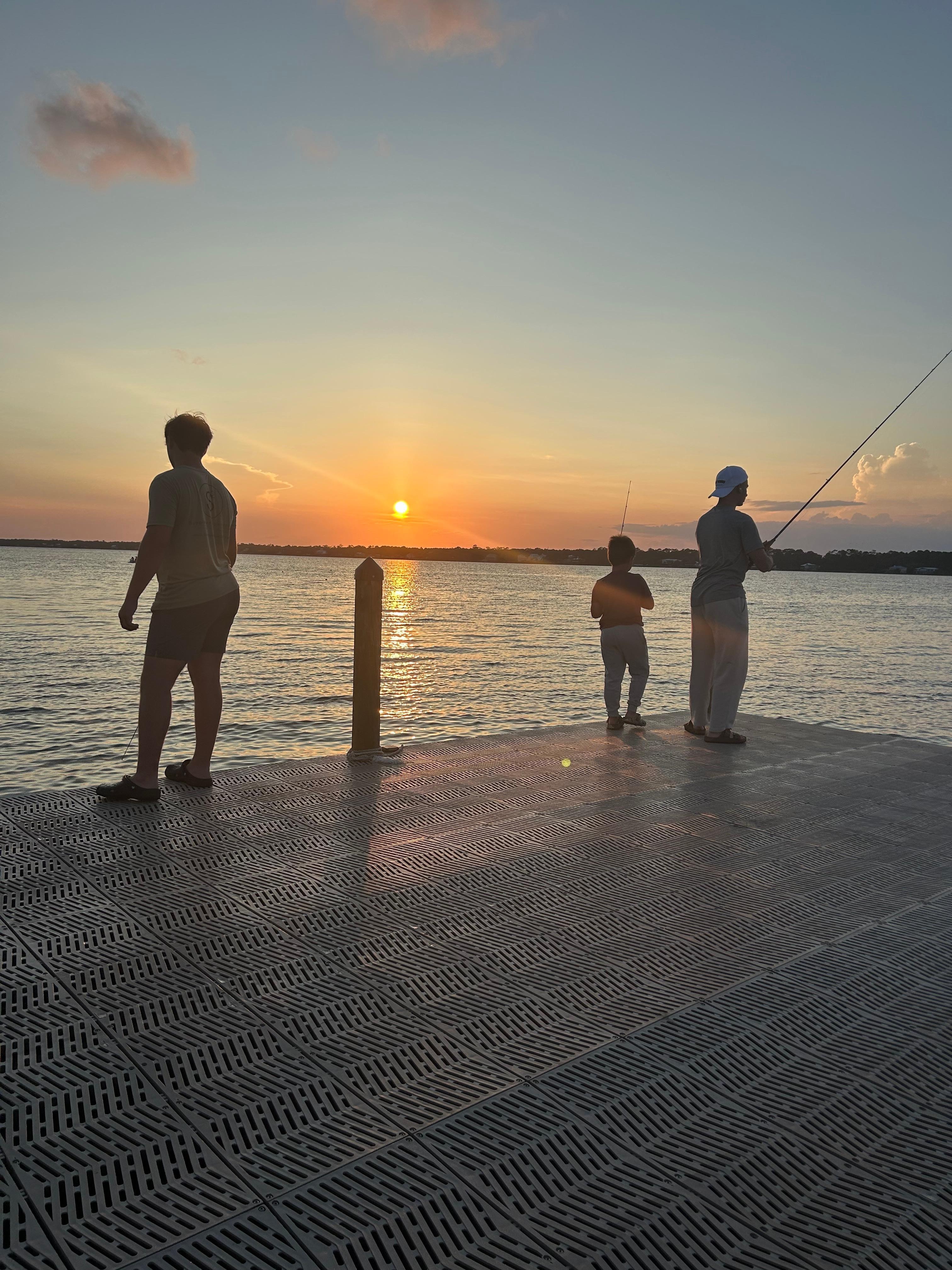 Fishing non stop. 