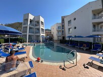 Vista de la piscina