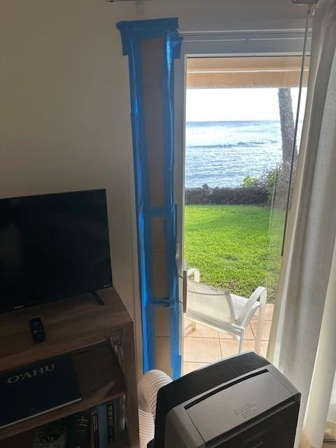 Lower master bedroom temporary AC