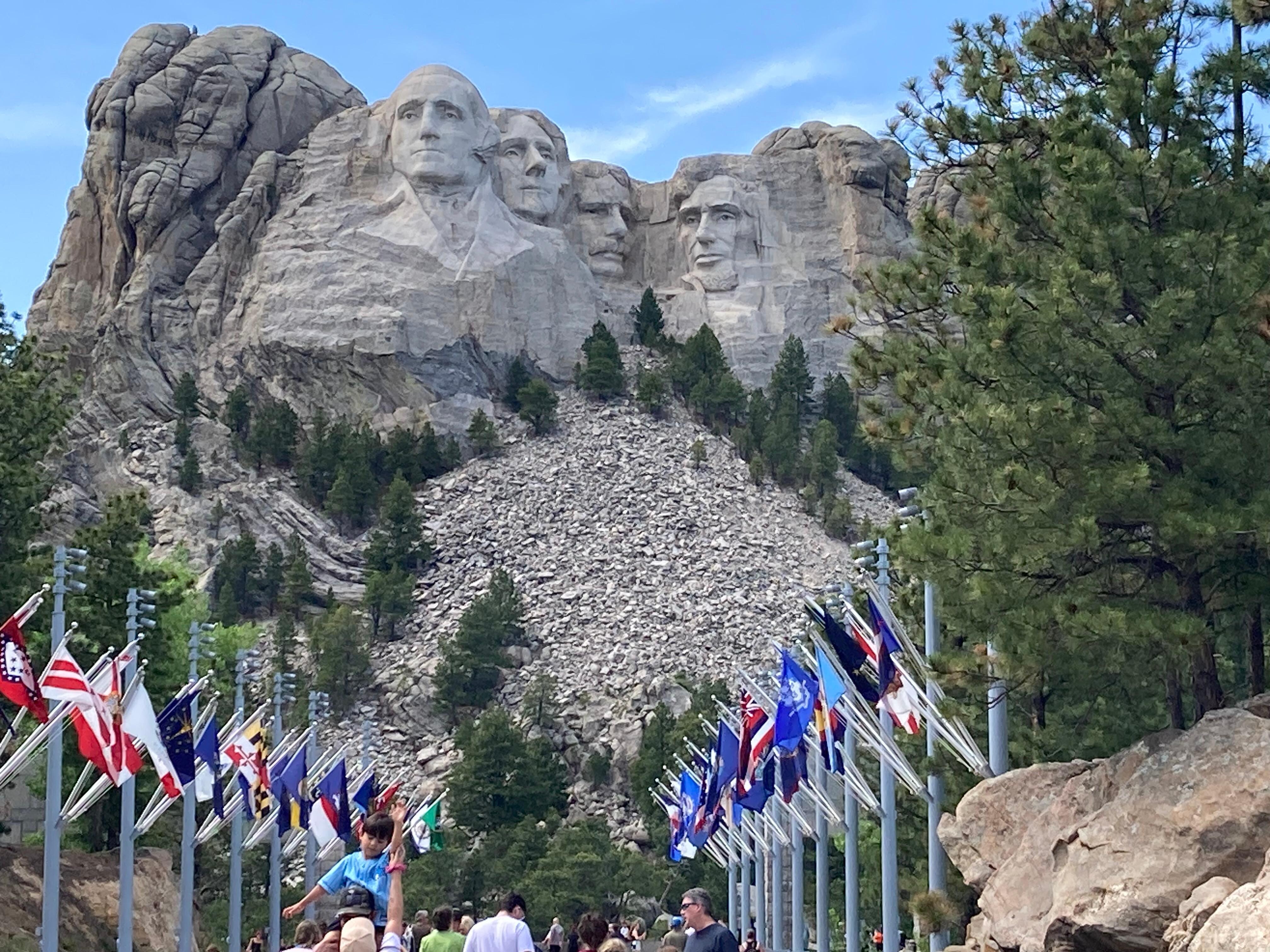 Mount Rushmore.