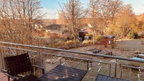 Blick aus dem Wohnzimmer
