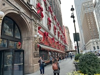 クリスマスデコレーションのメイシーズ