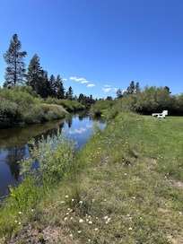 River right out front