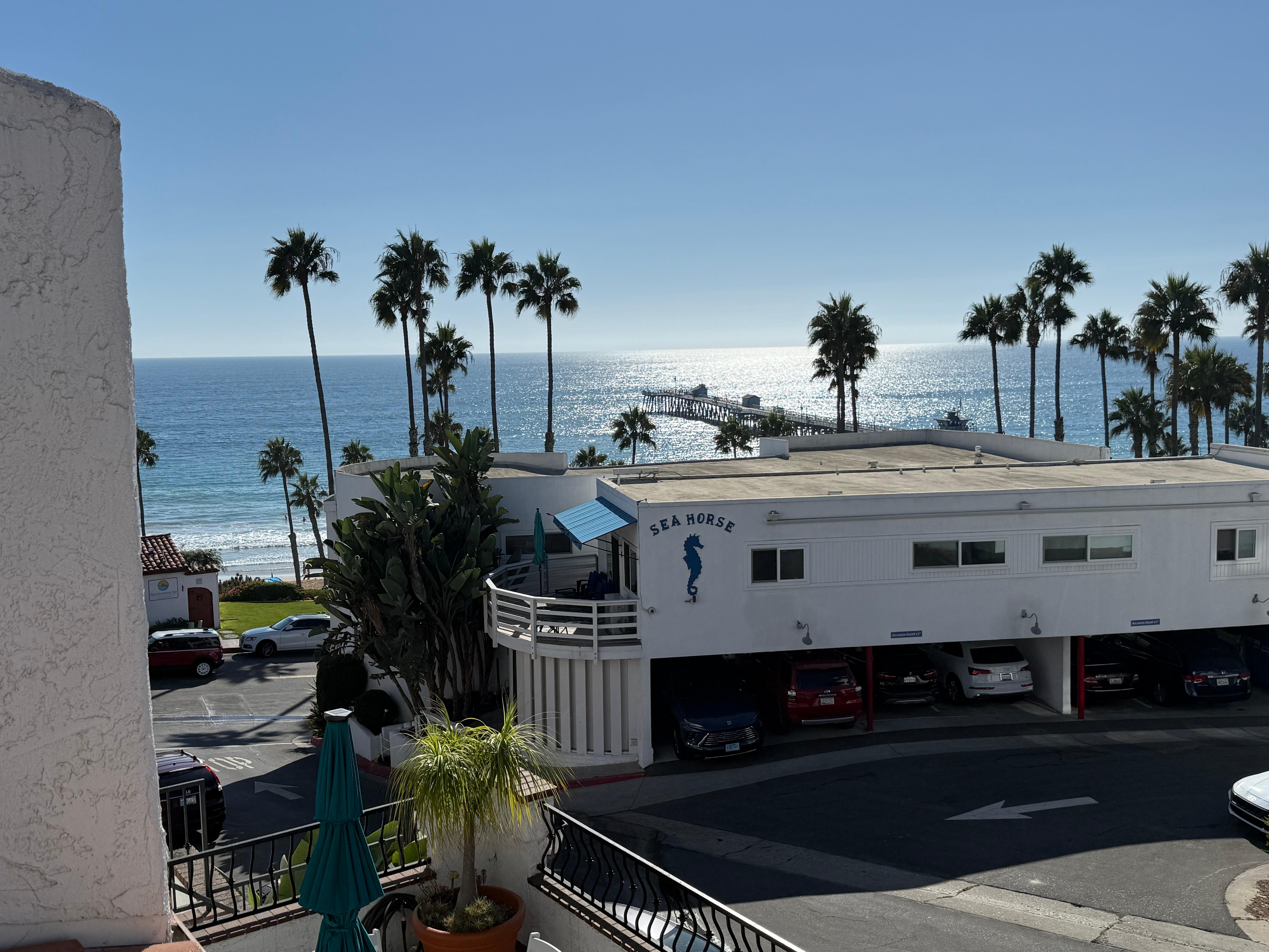 View from the master balcony 