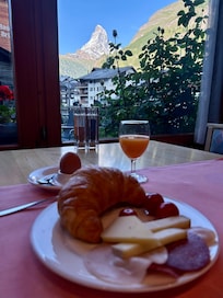 View from breakfast lounge