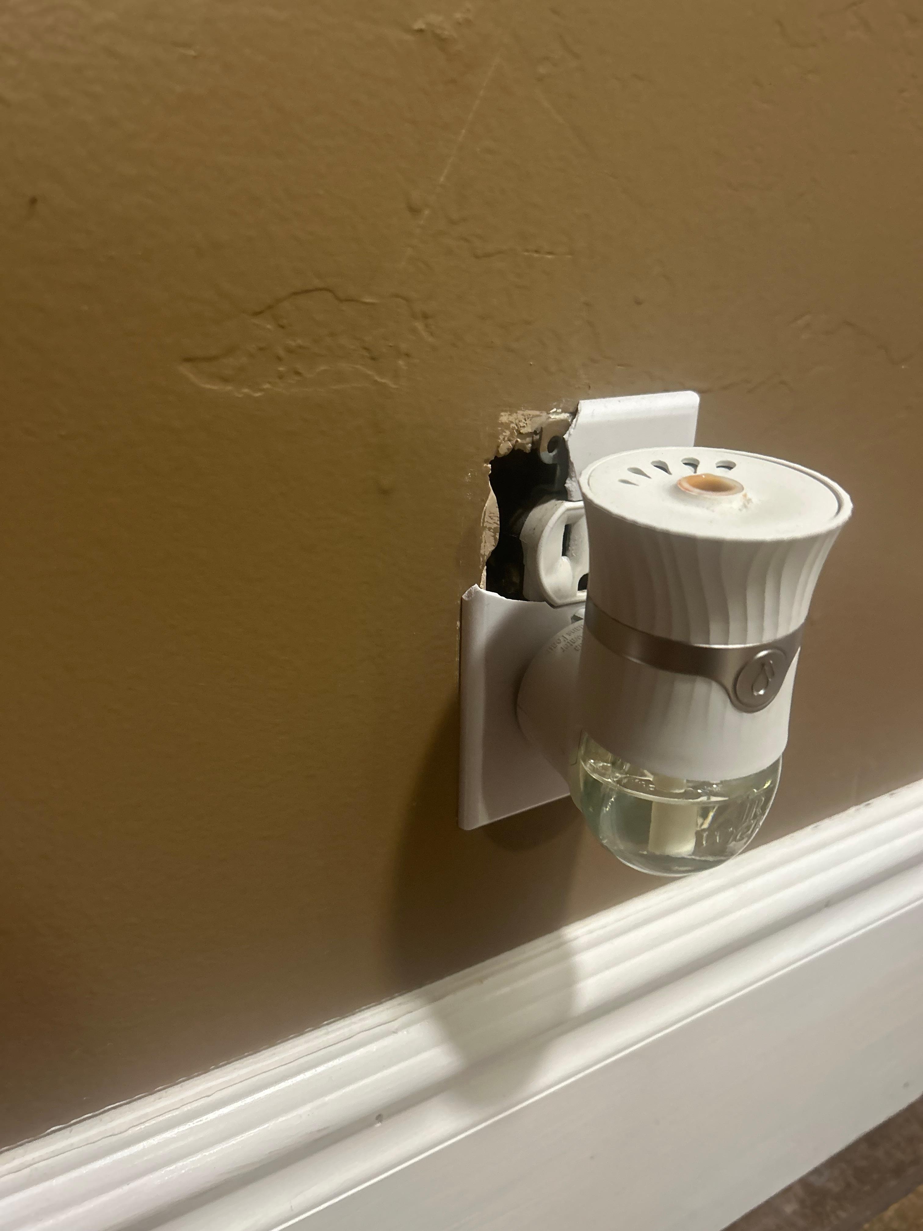 Broken outlets