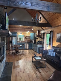 Standing at the front door looking to the right.