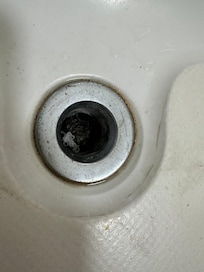 Clogged tub drain
