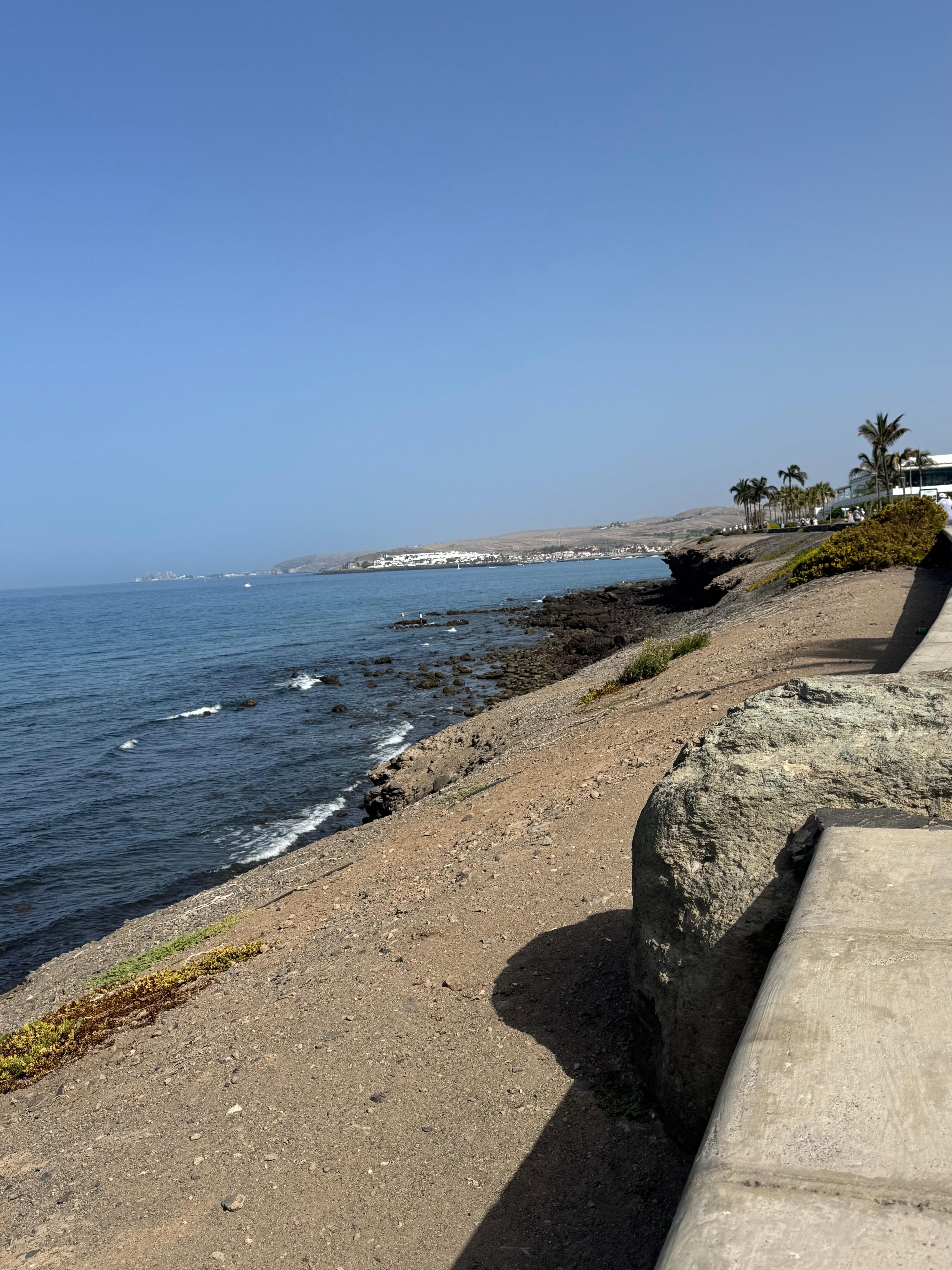 View from the coastal path