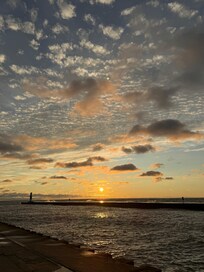 South Beach pier in South Haven is about 4 miles from the property.