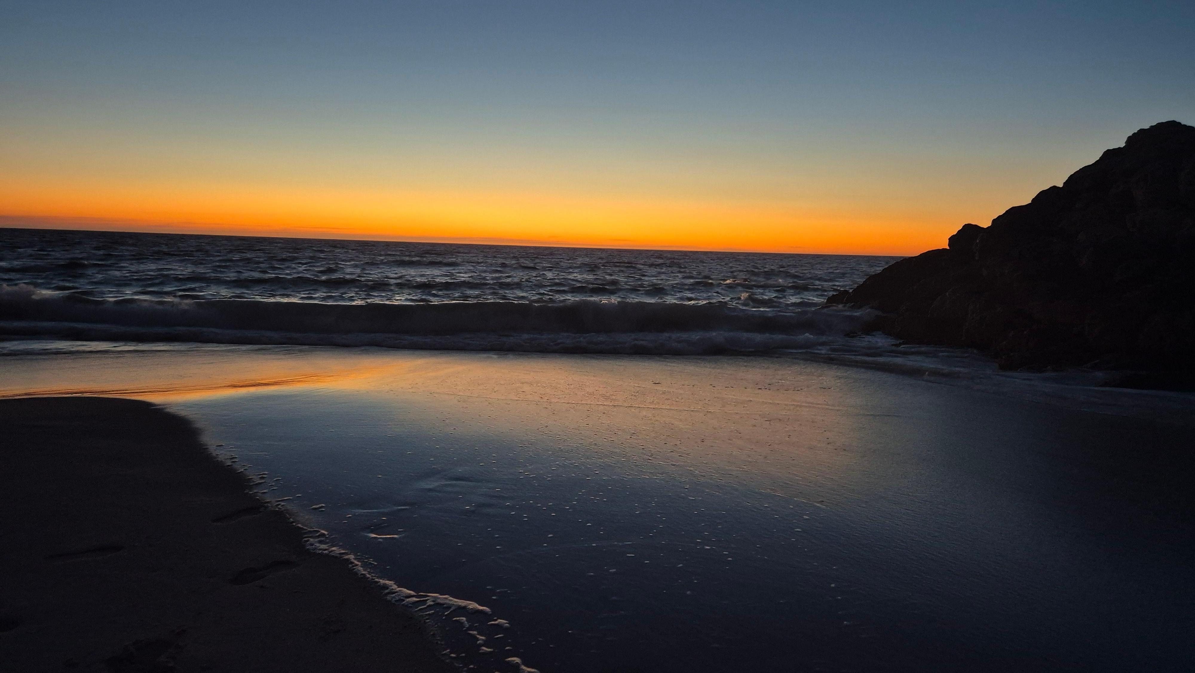 Sunset from Quinns Rocks beach