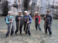 Hiking the Narrows