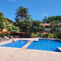 Pool for adults and pool for children