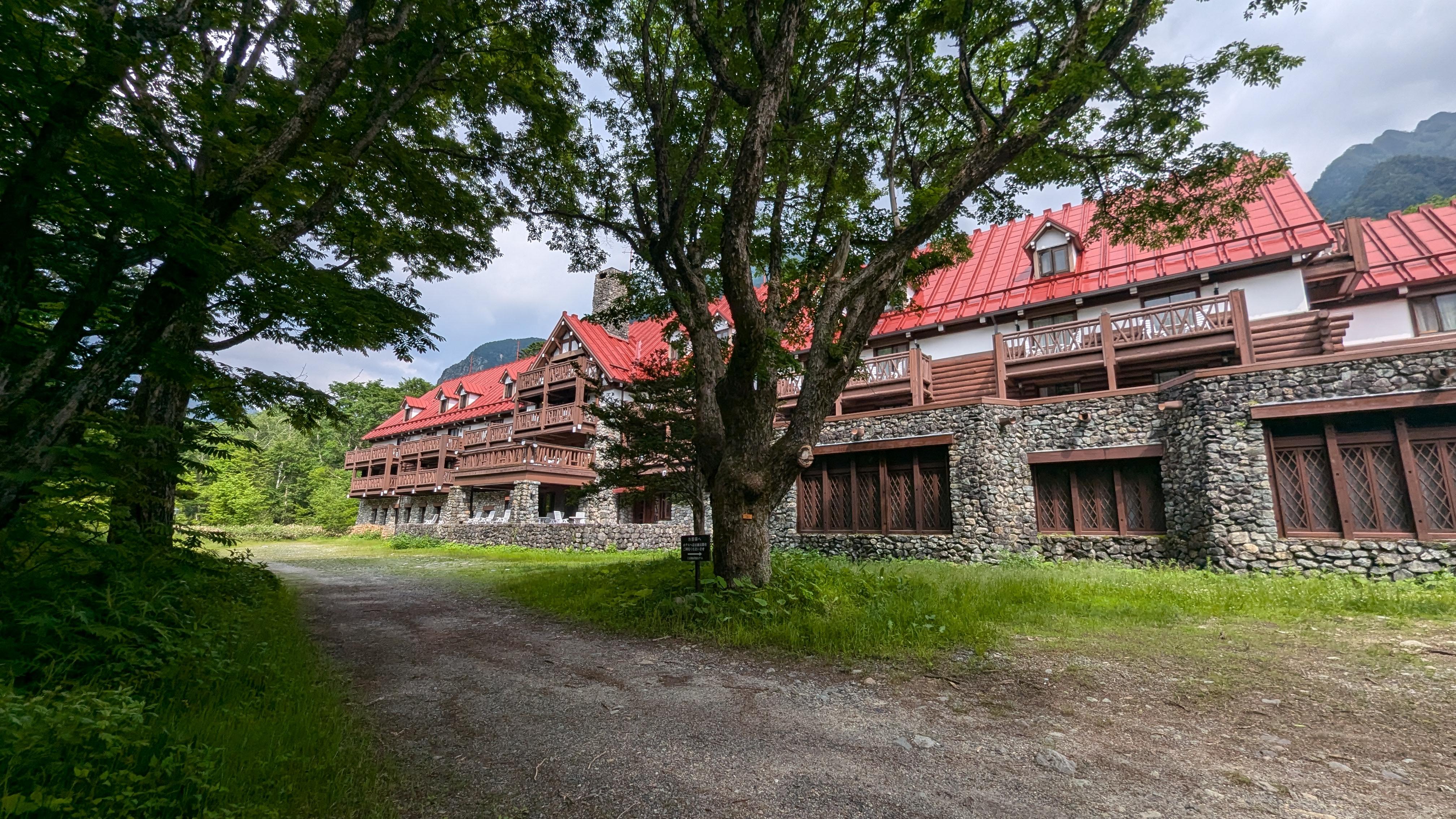 Look like stay in a German hunting lodge in Kamikochi