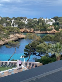 View from our room 204