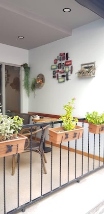 Balcony of the common area