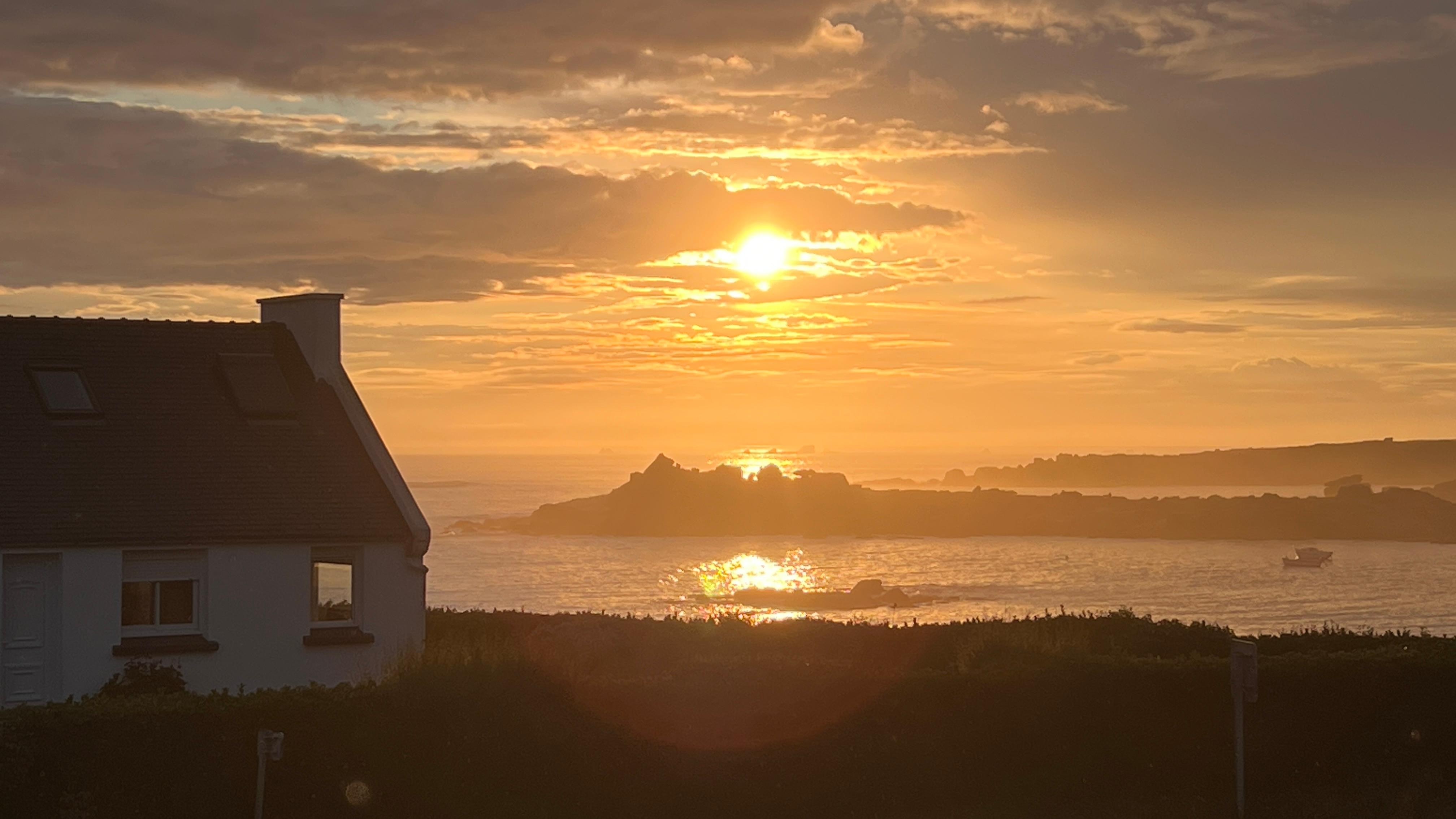Blick aus der Wohnung 