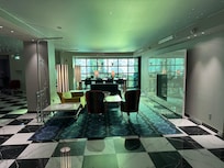 Beautifully decorated lobby