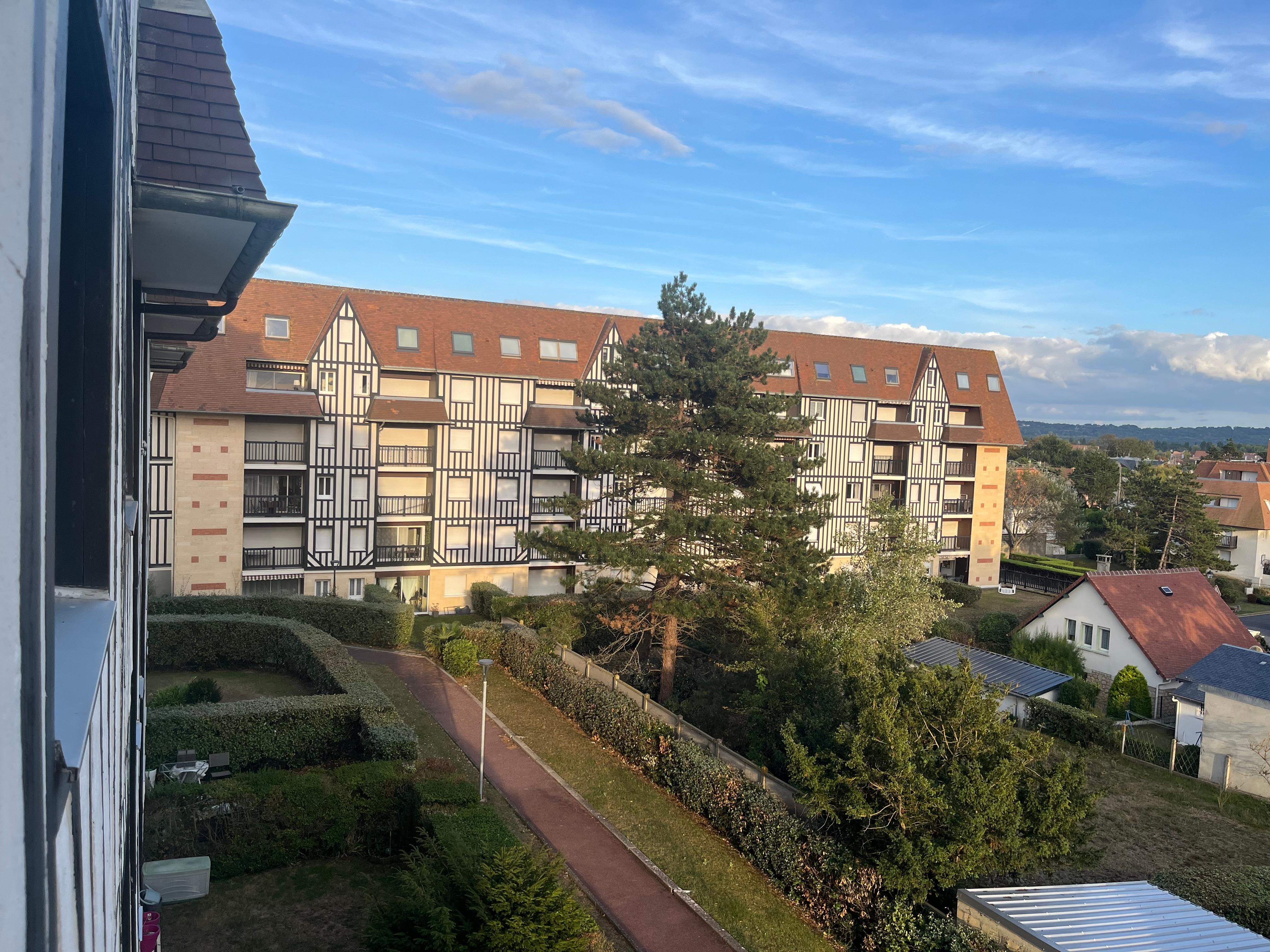 Vue du balcon côté gauche